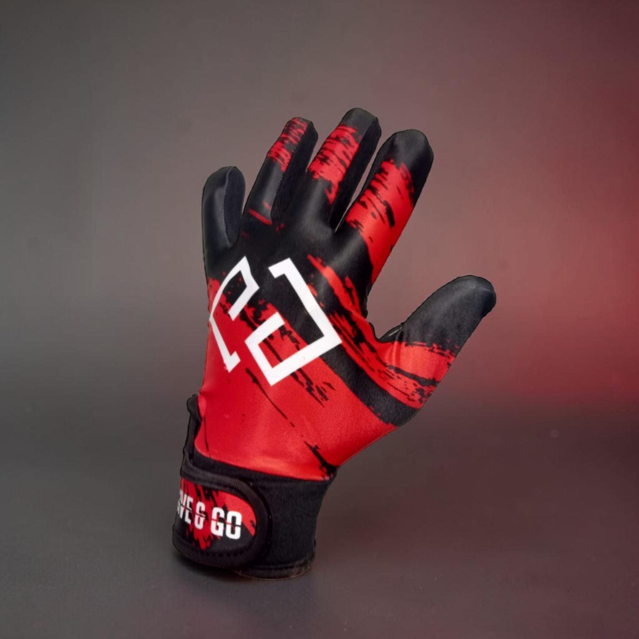 GG Glove Black|Red