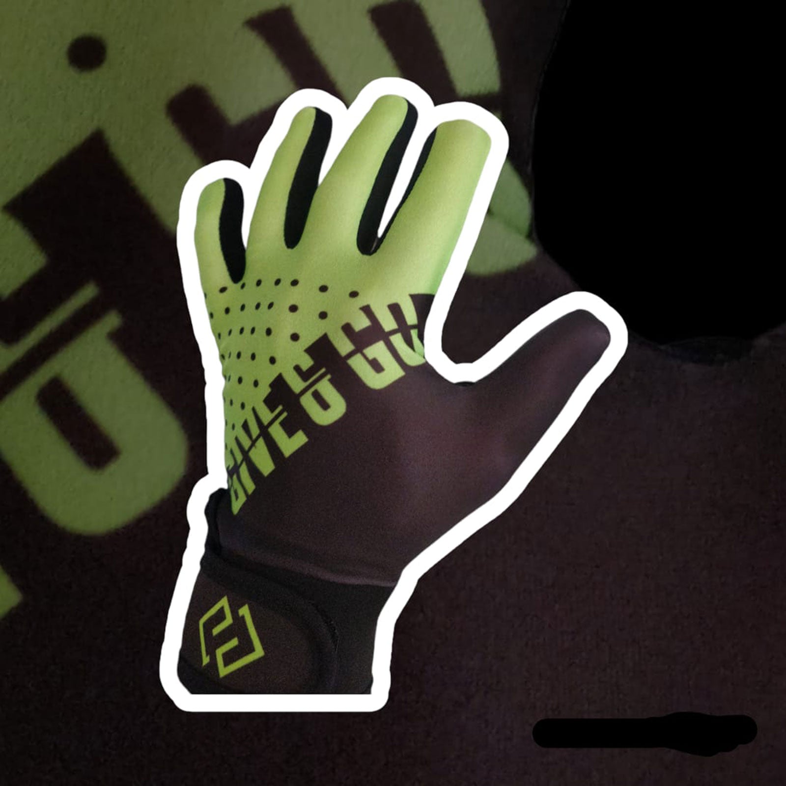 GG Glove Fluorescent Green