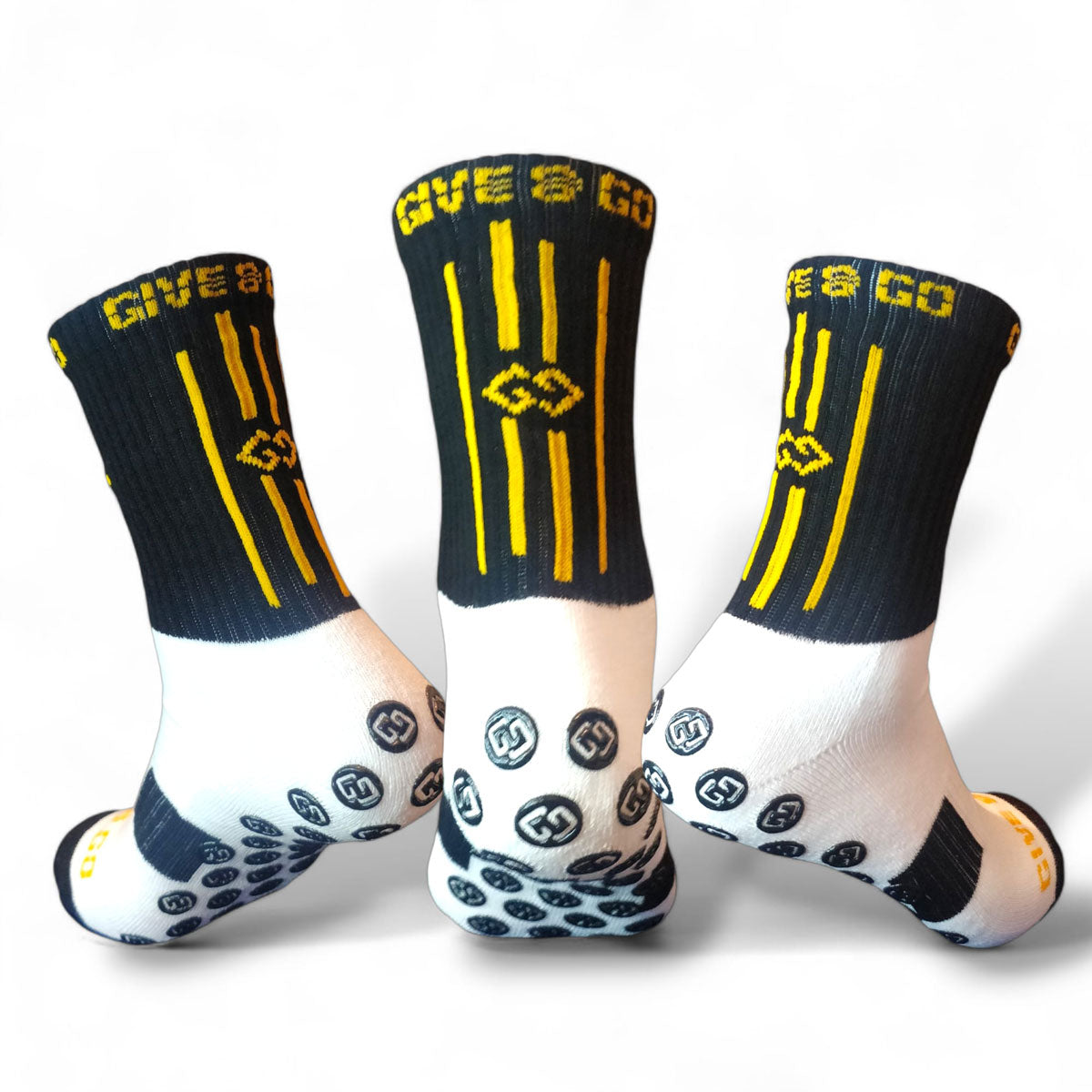 GRIPSOX Black|Yellow
