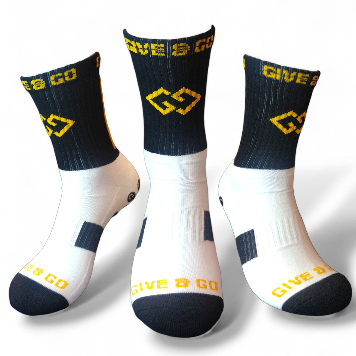 GRIPSOX Black|Yellow