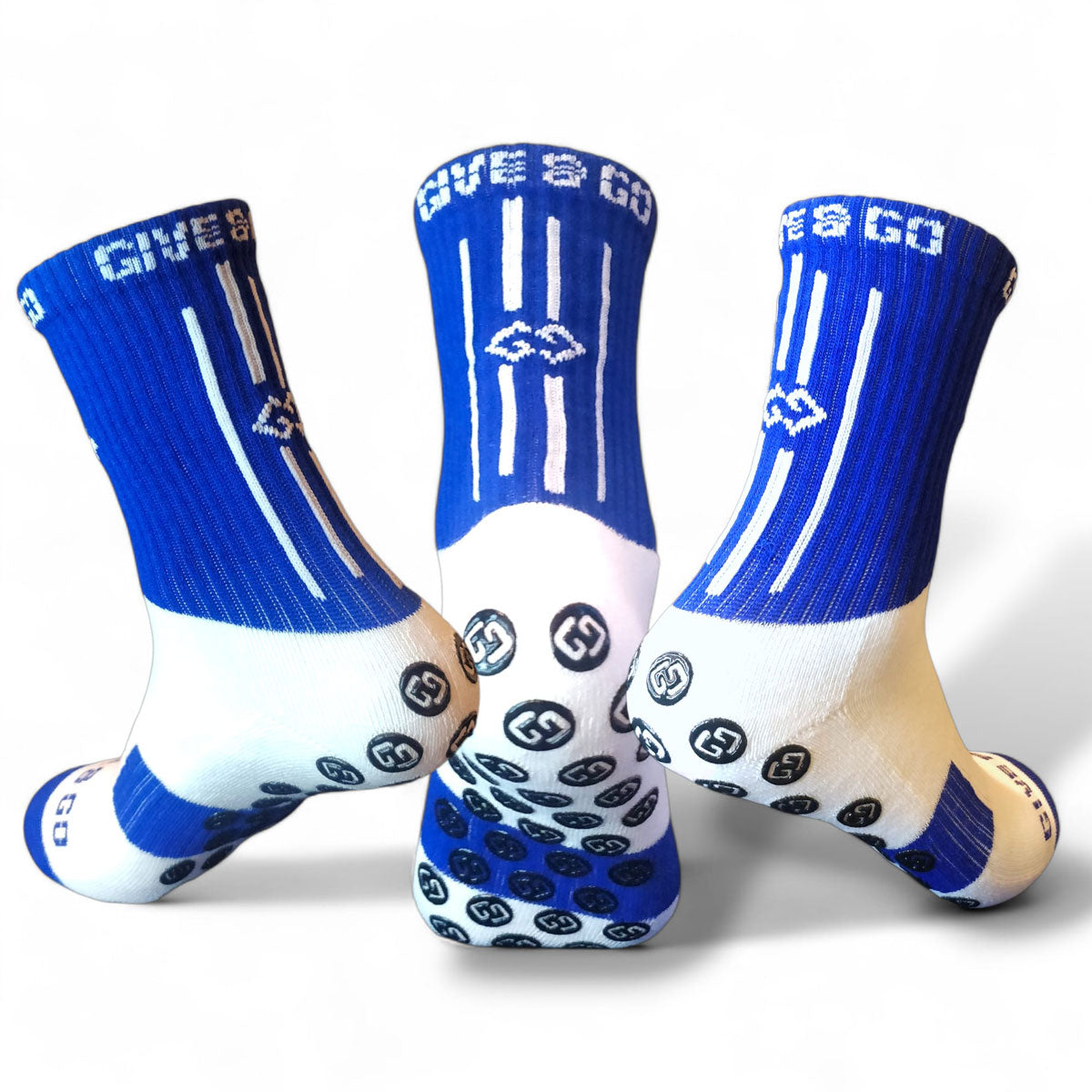 GRIPSOX Blue|White