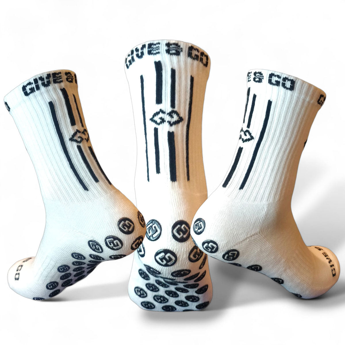GRIPSOX White|Black
