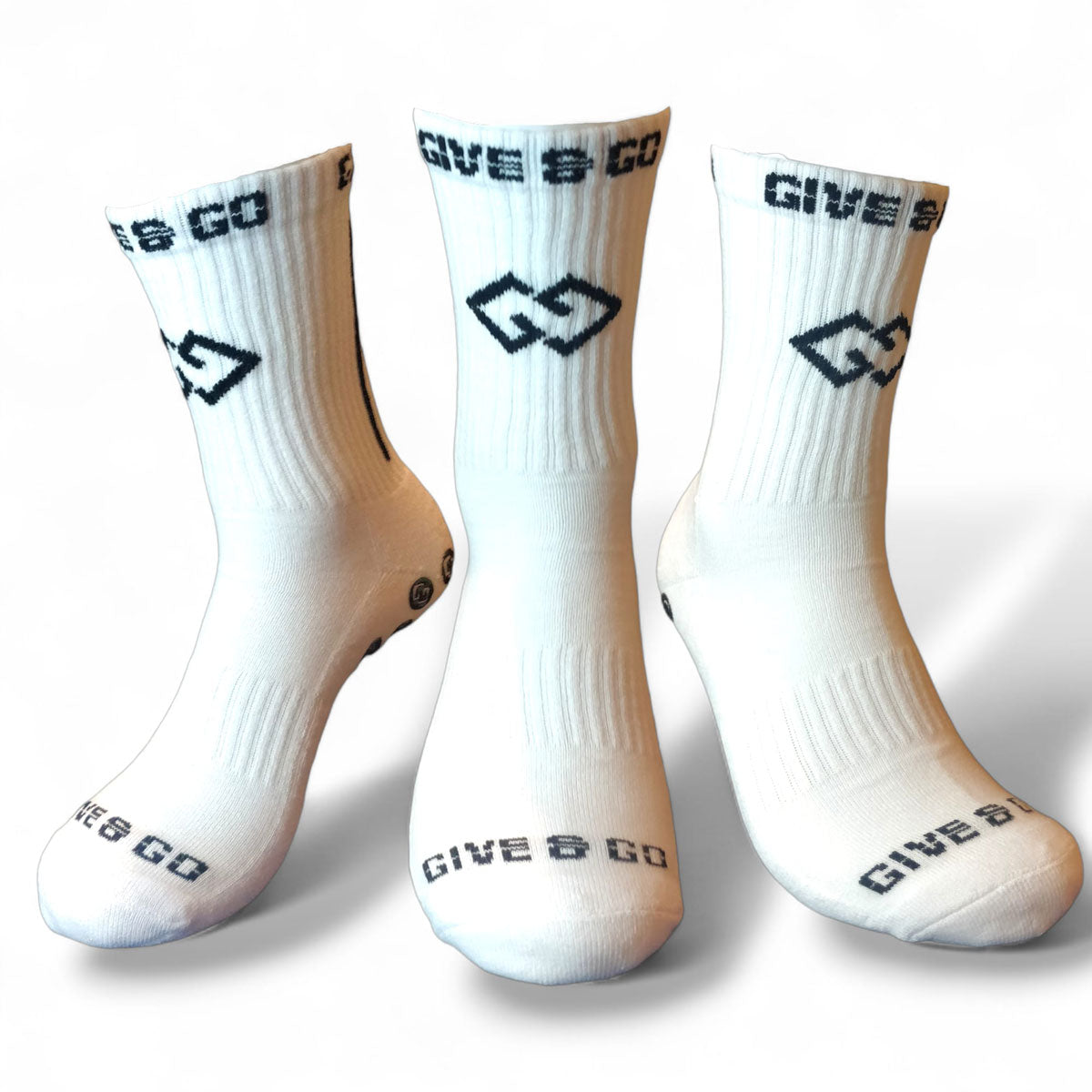 GRIPSOX White|Black